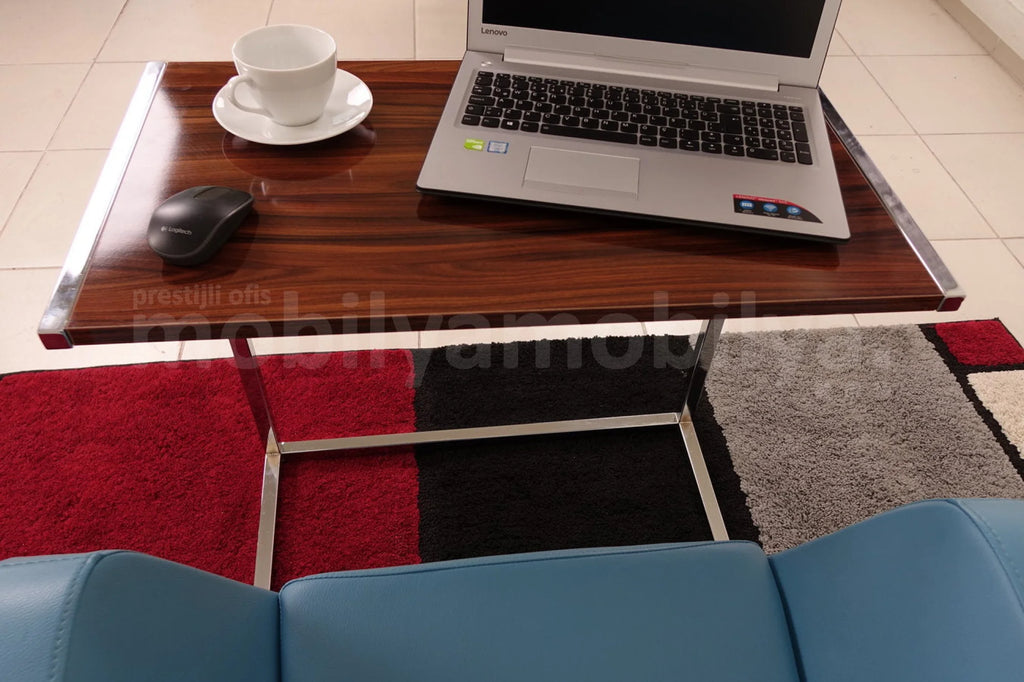 Bella Laptop Sehpası Highgloss Ceviz ISTANBUL-TSI