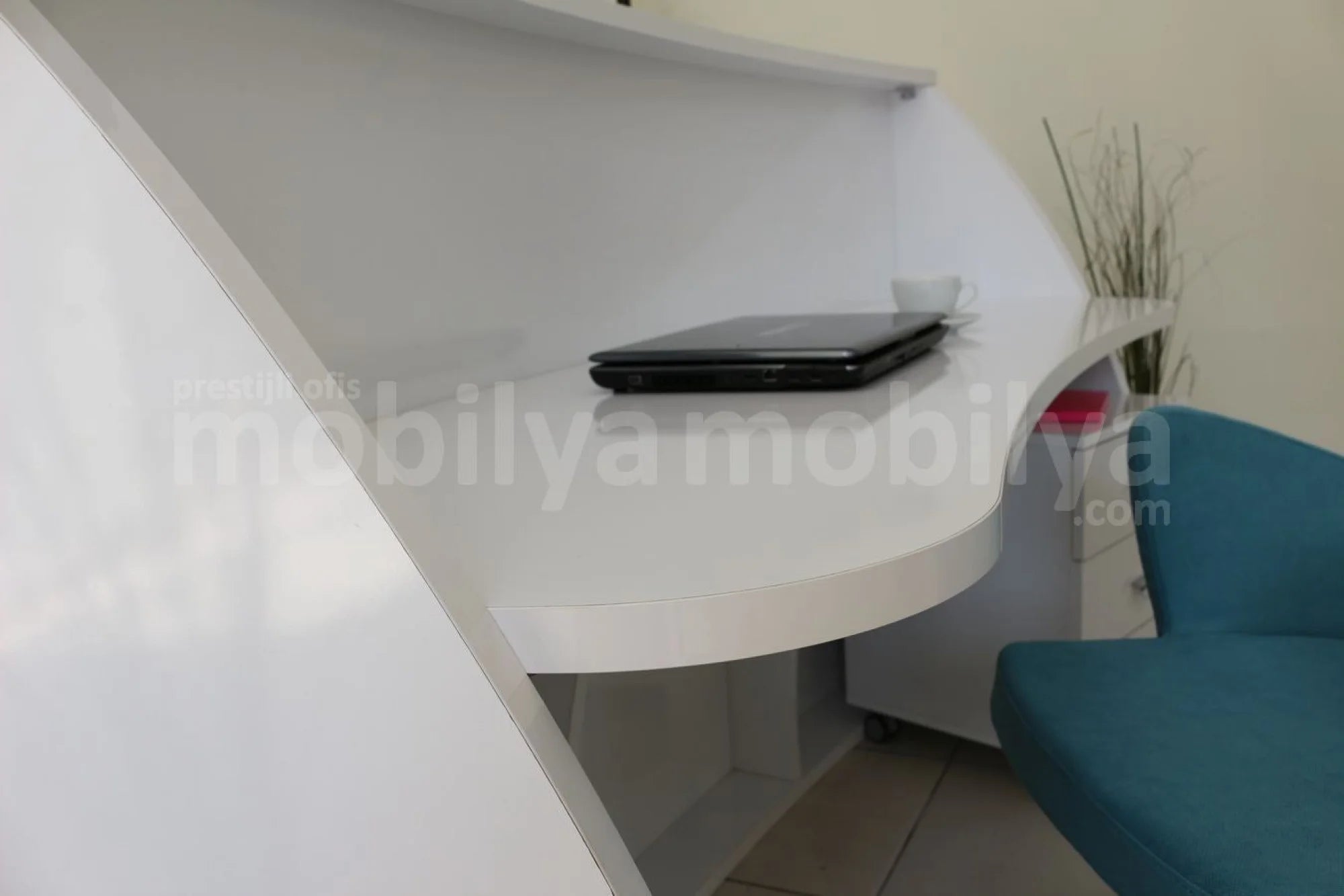 İstanbul Ofis Karşılama Bankosu Oval ISTANBUL