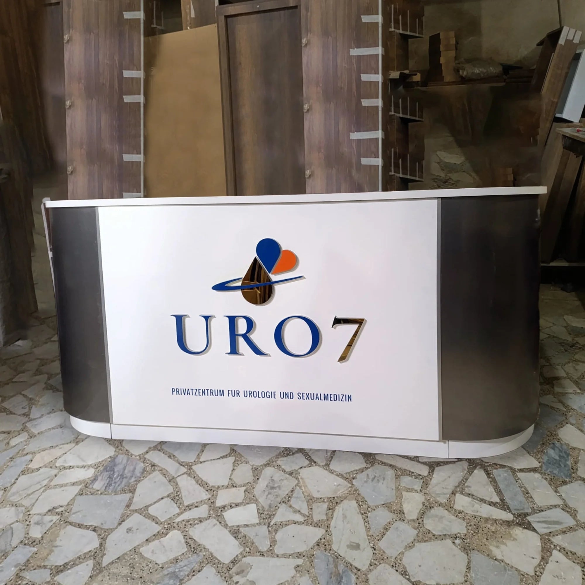 Karşılama Bankosu Almanya URO7 İstanbul Ofis Mobilya