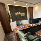 Ofis Duvar Dekorasyon 3D Led Logo Çalışması İstanbul Ofis Mobilya