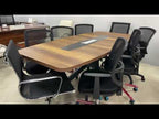 Table de réunion ovale