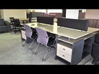 Bureau à quatre places Workstation Qatar
