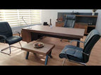 Ensemble de bureau de direction S Class - Pablo Anthracite