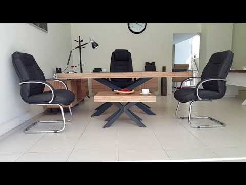 Ensemble de bureau de direction LeXus - avec étagère