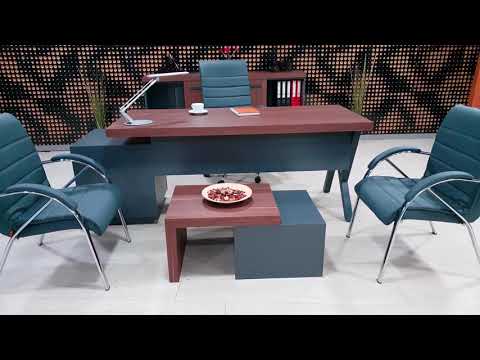 Équipe de Bureau de Direction İstanbul Captiva - Noyer Anthracite