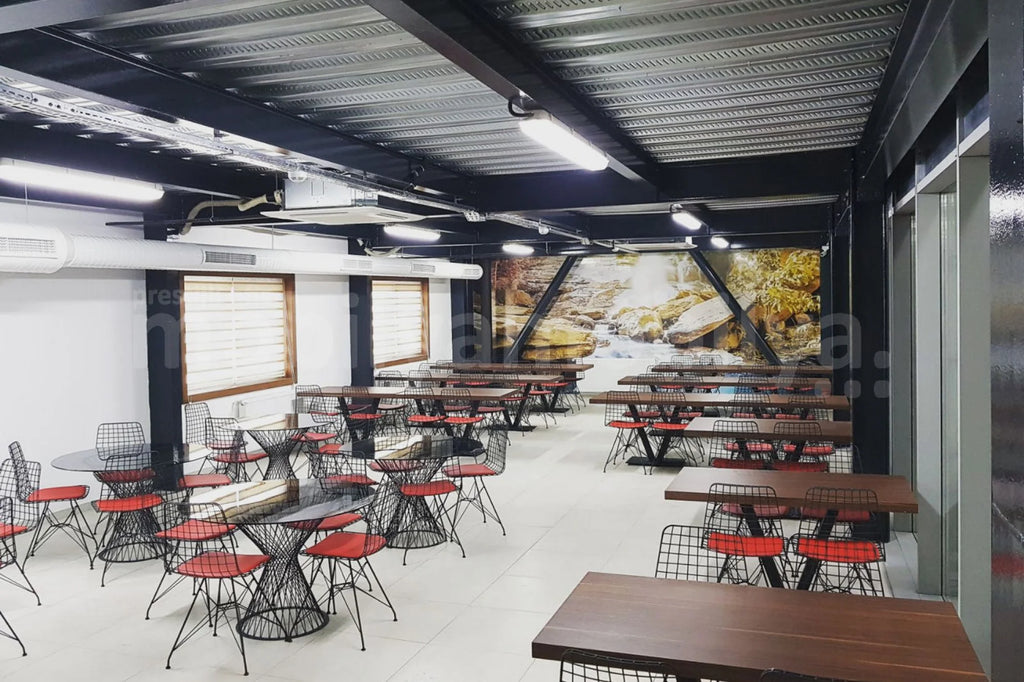 Şenyuva Alüminyum Fabrika Yemek ve Toplantı Masaları İstanbul Ofis Mobilya