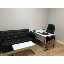Triple Seater Bureau Plat Mobilier M. Bucarest