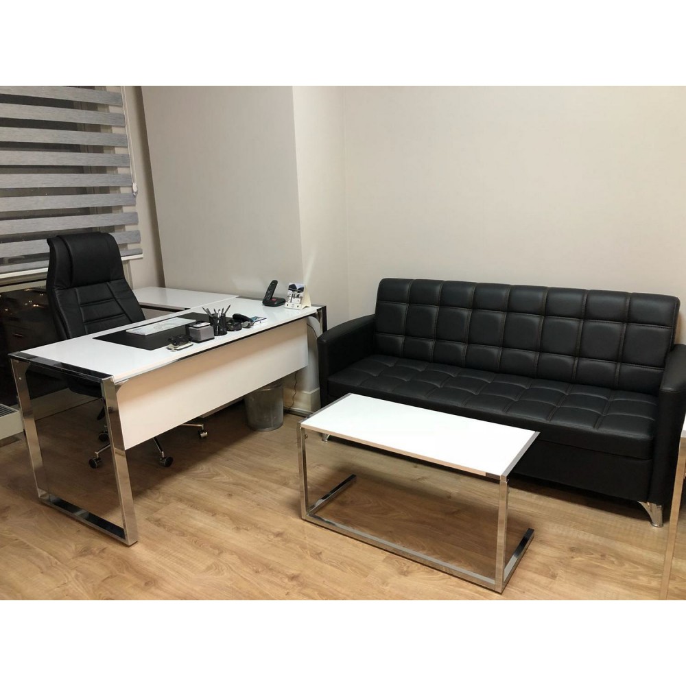 Triple Seater Bureau Plat Mobilier M. Bucarest