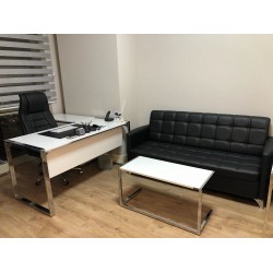 Triple Seater Bureau Plat Mobilier M. Bucarest