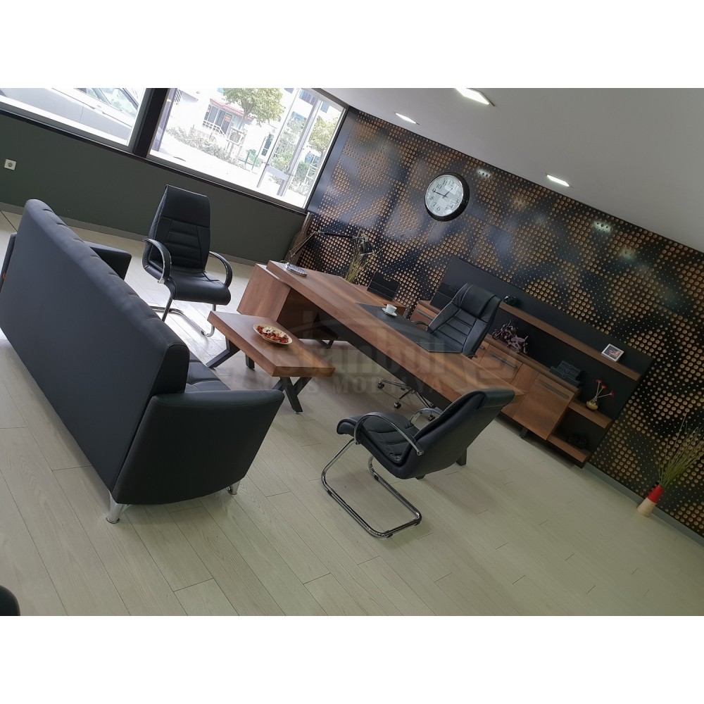 Équipe De Direction Bureau D'Istanbul Table De Première Classe - Noir Baroque