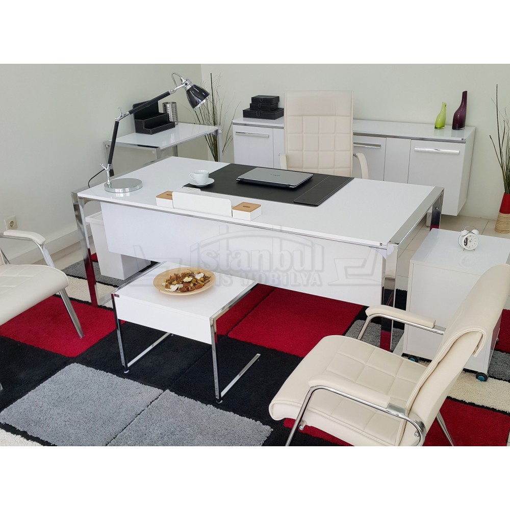 Bureau D'Apple Istanbul Bureau Bureau Exécutif Hg. Blanc