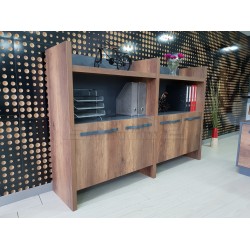 Bureau D'Istanbul Directeur Table Élégante - Baroque Anthracite