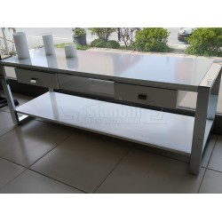 Verona Deux Seater Tiroirs Unité Télévision