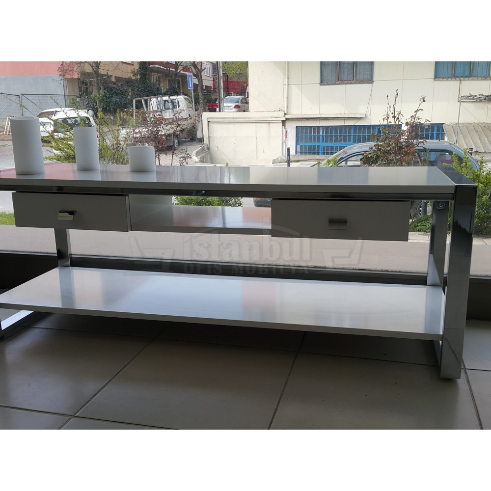 Verona Deux Seater Tiroirs Unité Télévision