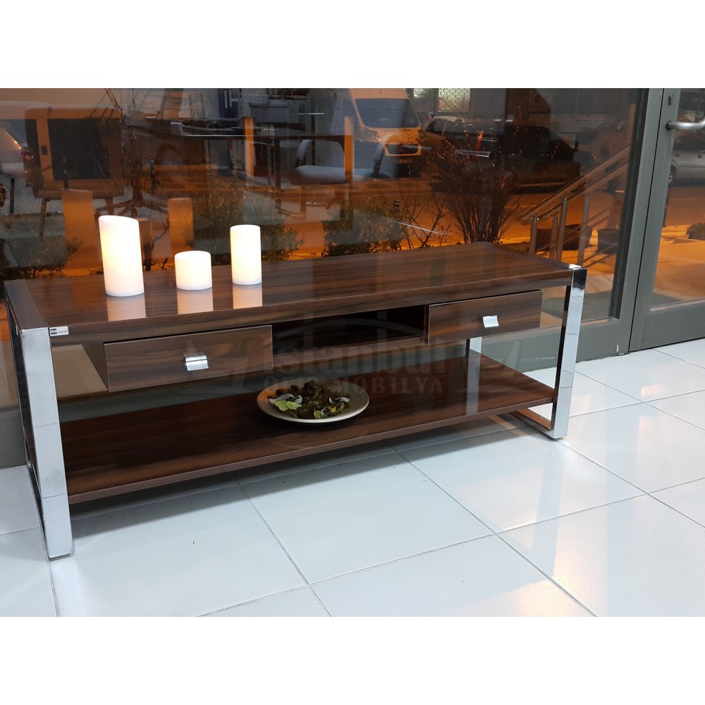 Verona Deux Seater Tiroirs Unité Télévision