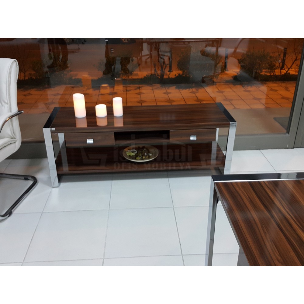 Verona Deux Seater Tiroirs Unité Télévision