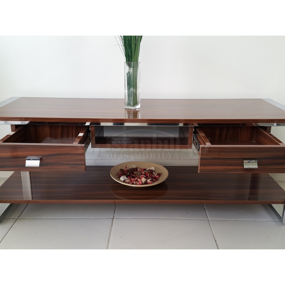 Verona Deux Seater Tiroirs Unité Télévision