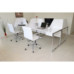 Bureau Multi Zealand Pour Quatre Personnes 276 X 138 Cm