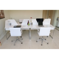 Bureau Multi Zealand Pour Quatre Personnes 276 X 138 Cm