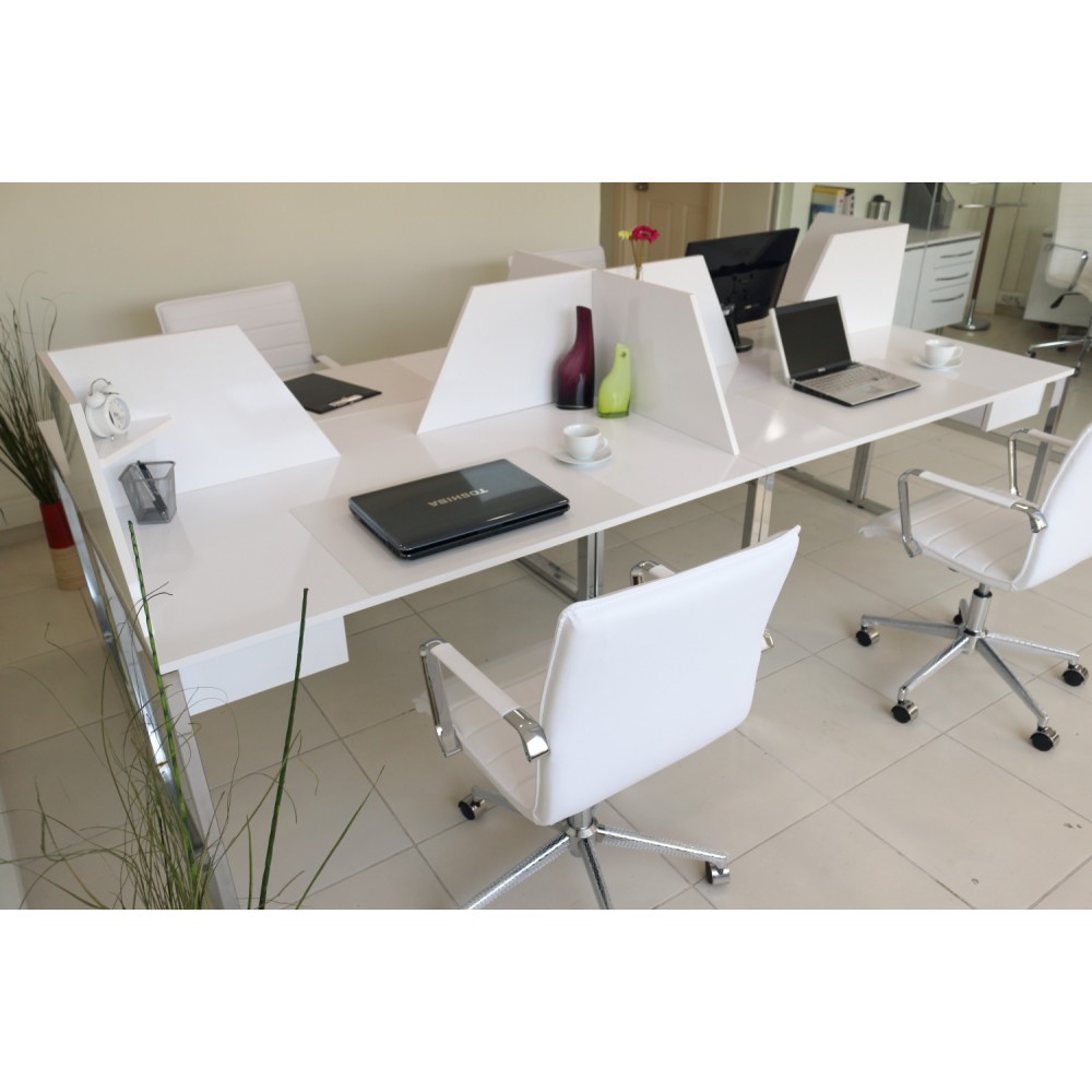 Bureau Multi Zealand Pour Quatre Personnes 276 X 138 Cm