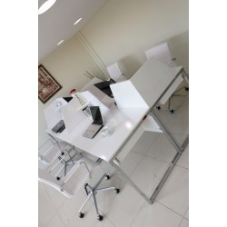 Bureau Multi Zealand Pour Quatre Personnes 276 X 138 Cm