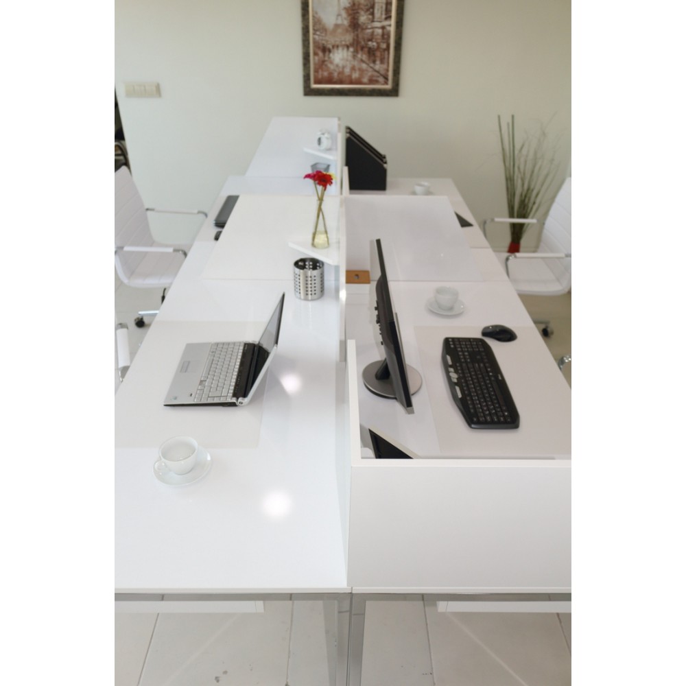 Bureau Multi Zealand Pour Quatre Personnes 276 X 138 Cm