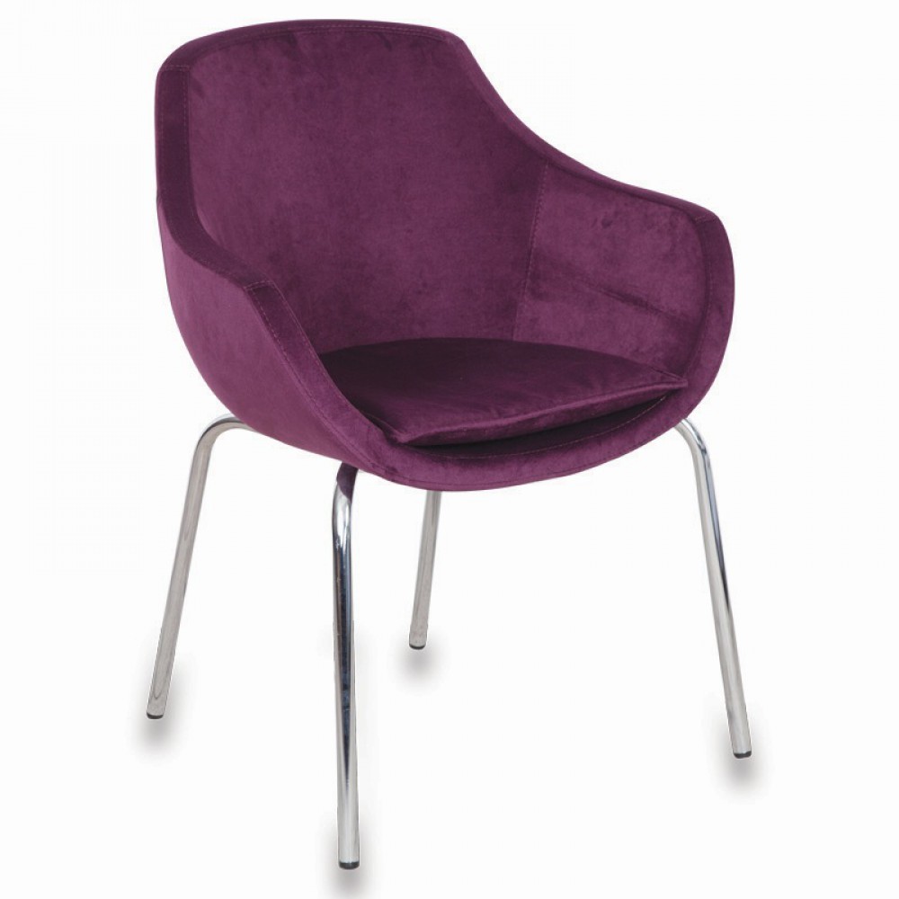 Milan Dur Chrome Guest Chair