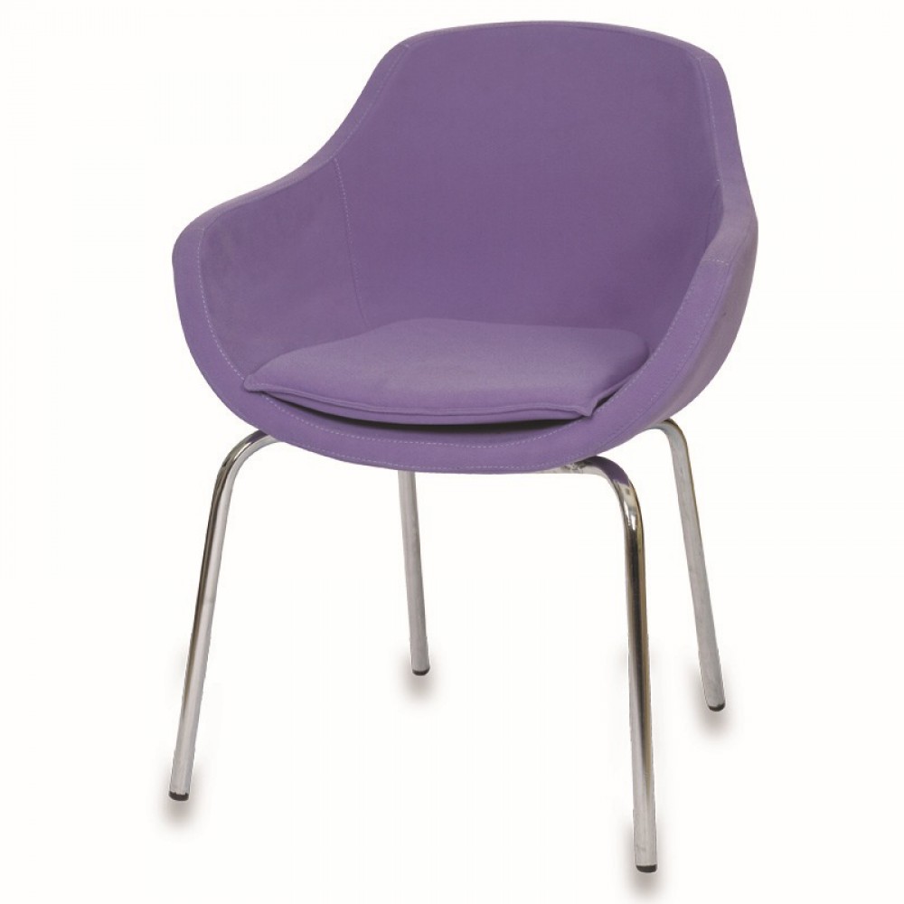 Milan Dur Chrome Guest Chair