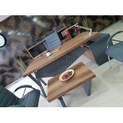 Consejo Ejecutivo Elegante Estante Del Gabinete Barroco Antracita