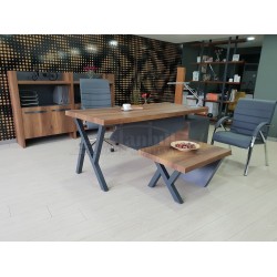 Consejo Ejecutivo Elegante Estante Del Gabinete Barroco Antracita