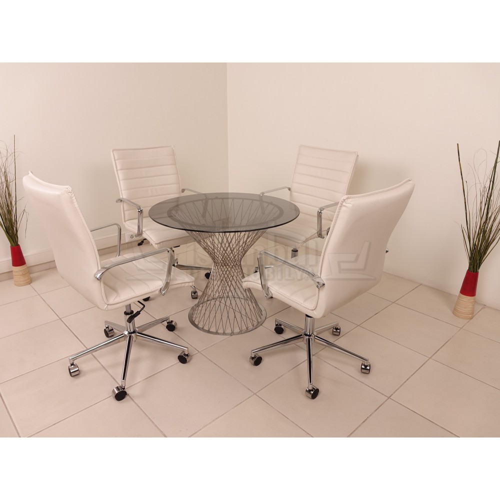 Réunion Verre Table Perla