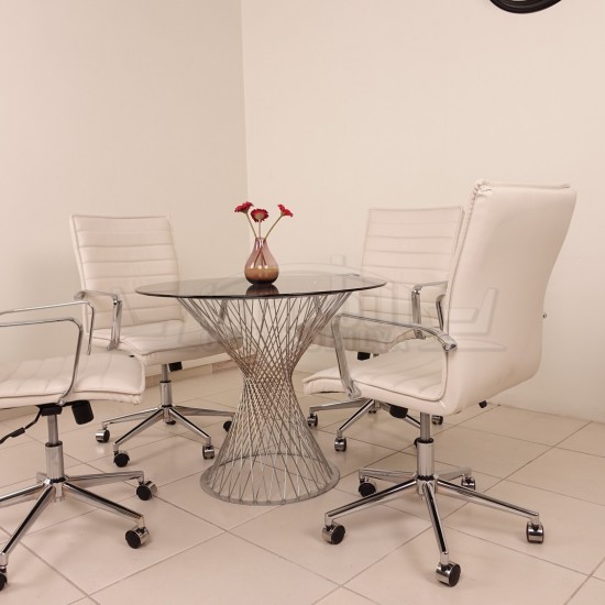 Réunion Verre Table Perla