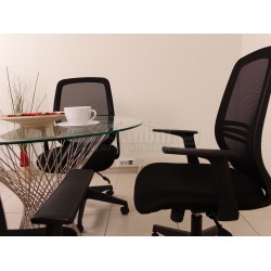 Réunion Verre Table Perla