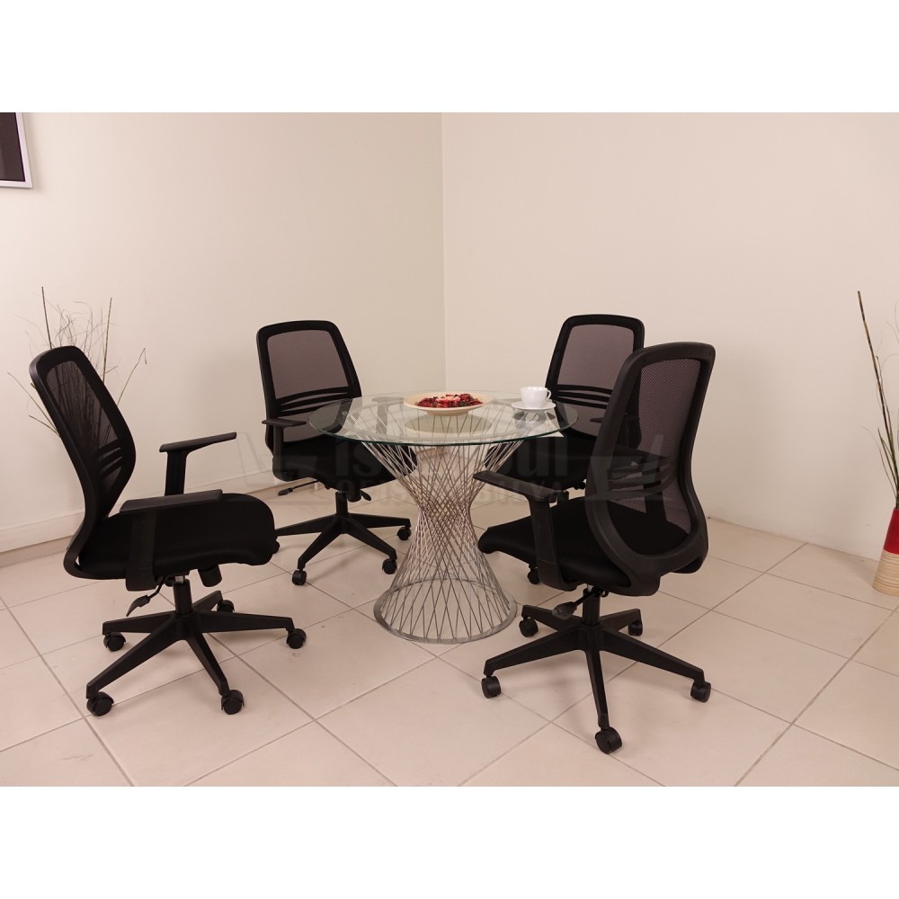 Réunion Verre Table Perla