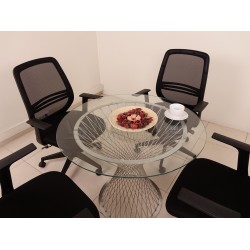 Réunion Verre Table Perla