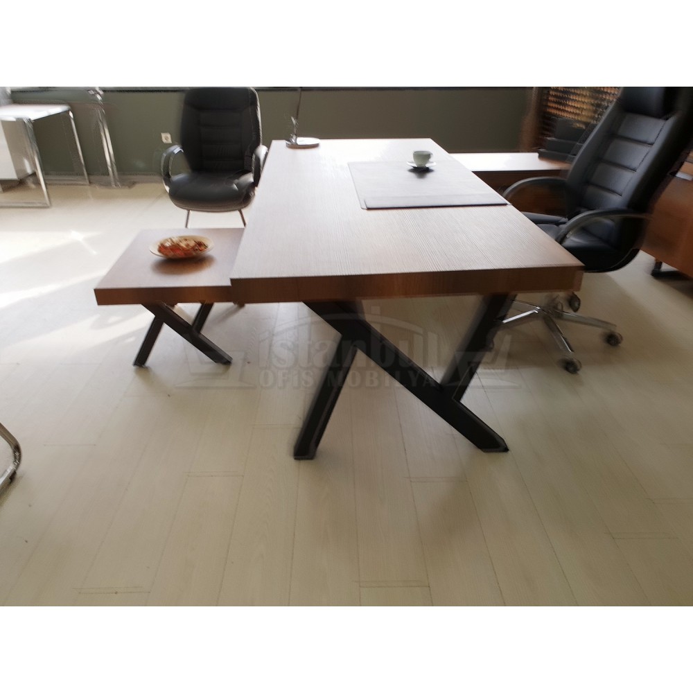 Première Classe Conseil D'Administration Du Plateau Cabinet Baroque Anthracite