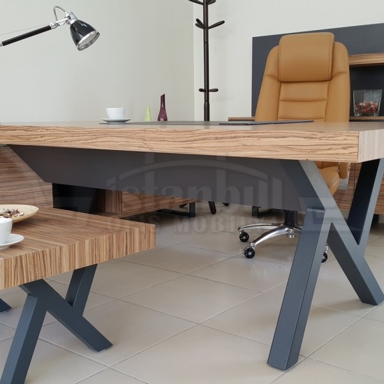 Première Classe Conseil D'Administration Du Plateau Cabinet Anthracite Samba