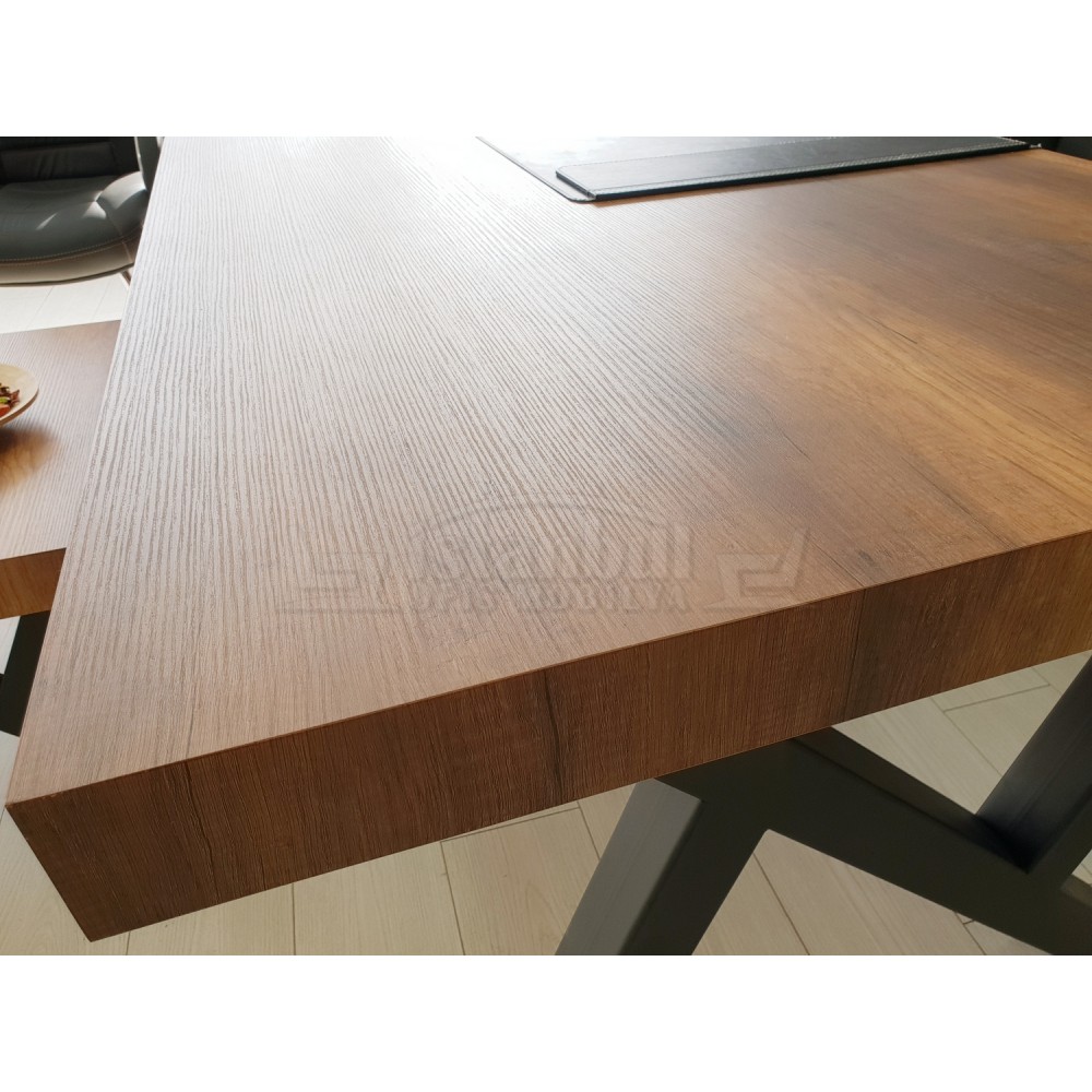 Première Classe Conseil D'Administration Du Plateau Cabinet Baroque Anthracite