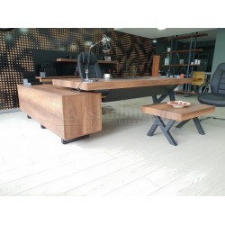 Première Classe Conseil D'Administration Du Plateau Cabinet Baroque Anthracite