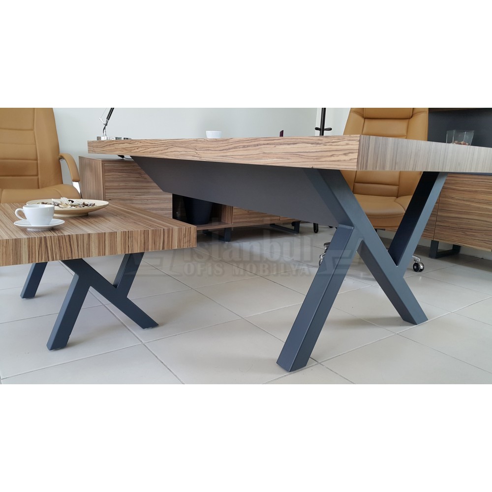 Première Classe Conseil D'Administration Du Plateau Cabinet Anthracite Samba