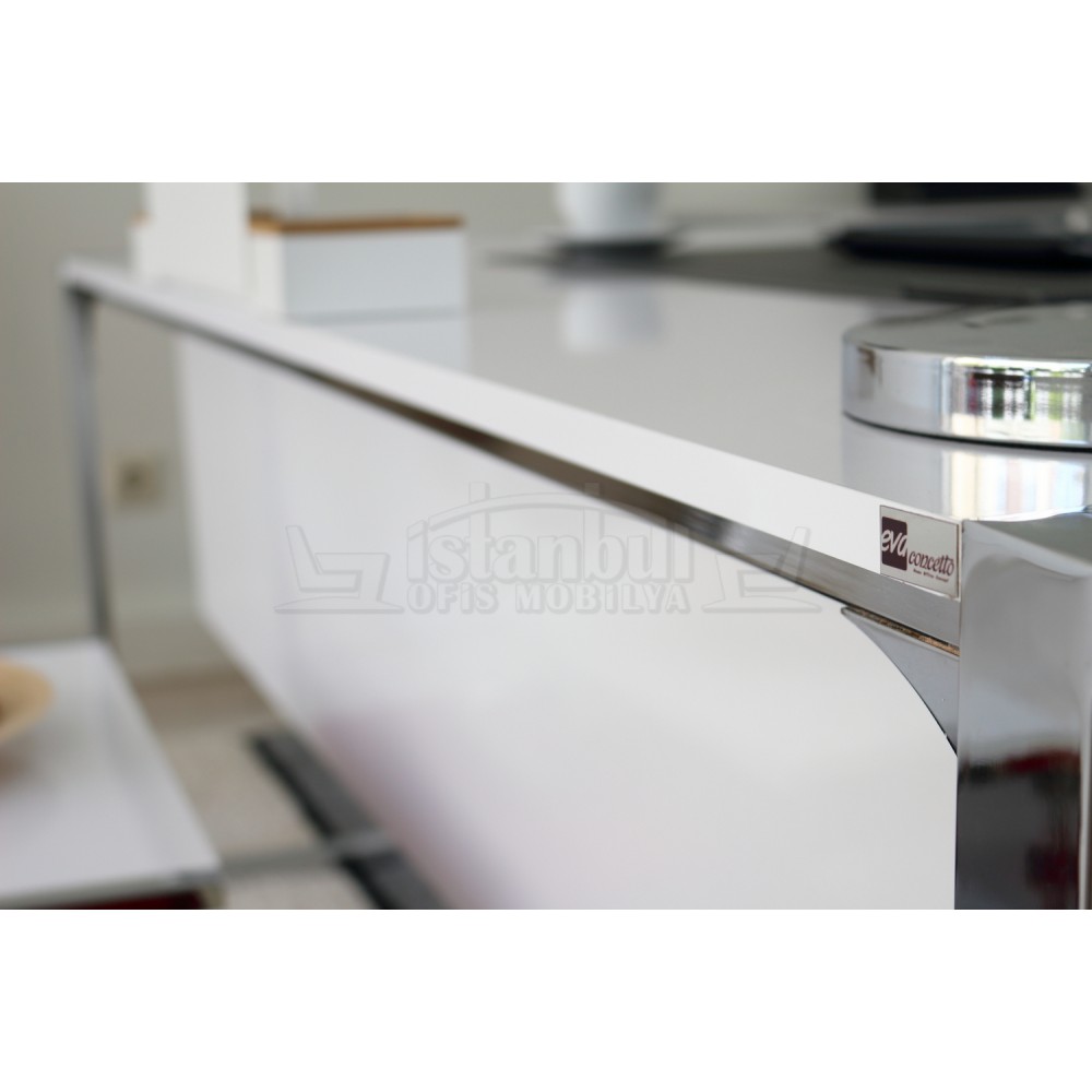 Mesa Ejecutiva Apple De 190-90 Cm Hg. Blanca