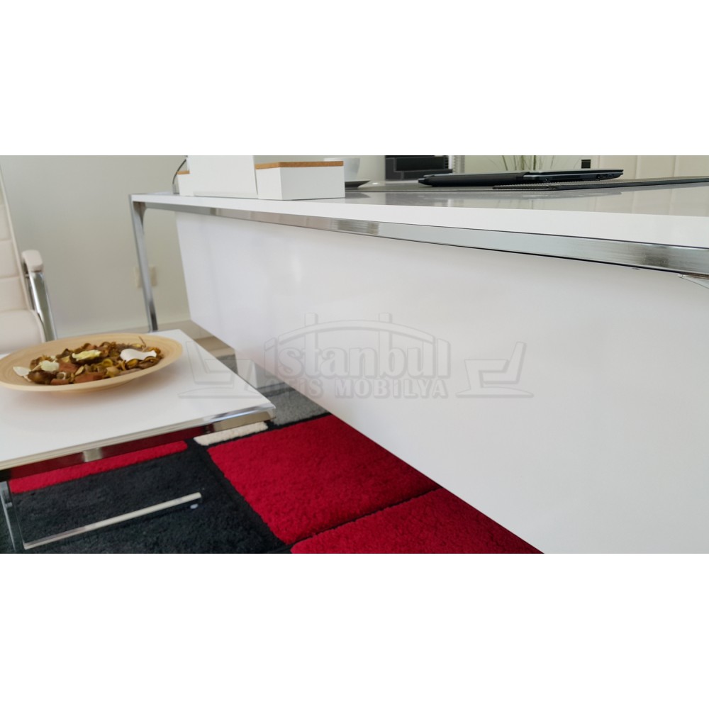 Mesa Ejecutiva Apple De 190-90 Cm Hg. Blanca