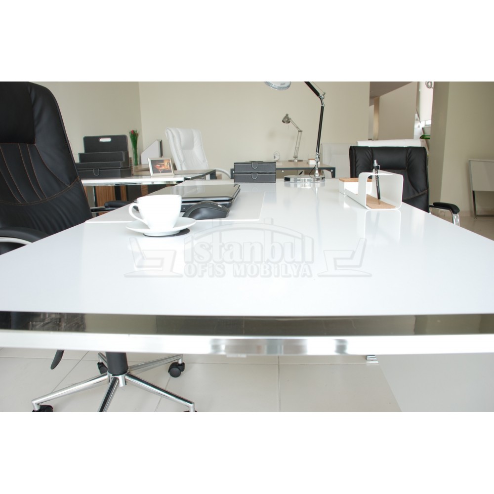 Mesa Ejecutiva Apple De 190-90 Cm Hg. Blanca