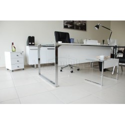Mesa Ejecutiva Apple De 190-90 Cm Hg. Blanca