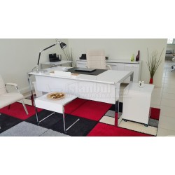Mesa Ejecutiva Apple De 190-90 Cm Hg. Blanca