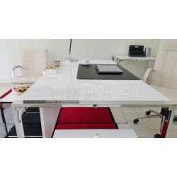 Mesa Ejecutiva Apple De 190-90 Cm Hg. Blanca