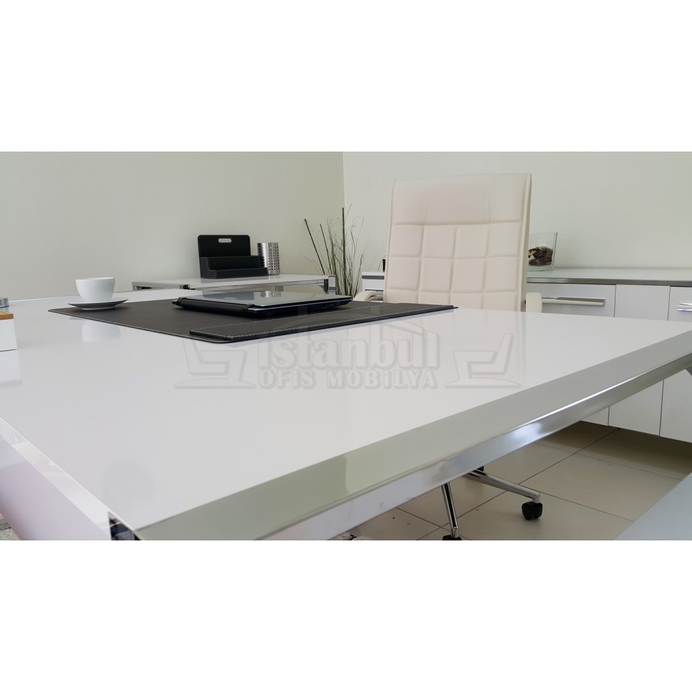 Mesa Ejecutiva Apple De 190-90 Cm Hg. Blanca