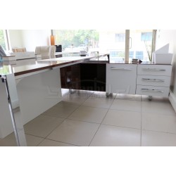 Oficina De Singapur Juego De Sillas Cómoda 220-100