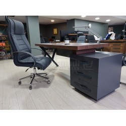 Cómoda Junta Ejecutiva Canberra Nuez Antracita