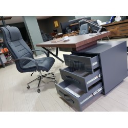 Cómoda Junta Ejecutiva Canberra Nuez Antracita